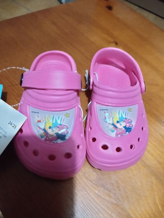 Nowe crocksy Minnie roz 24/25