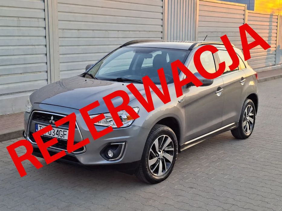 Mitsubishi ASX REZERWACJA !  Kamera SERWIS 122.000km! Bezwypadkowy TOP STAN z Niemiec