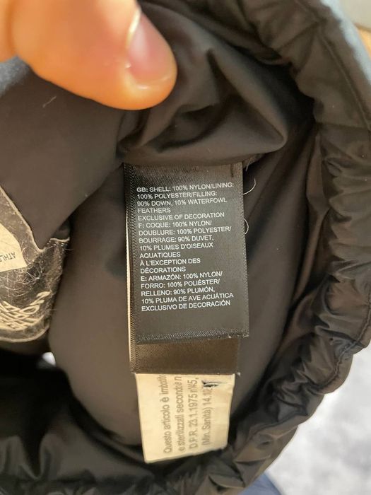 Пуховая жилетка the north face 700