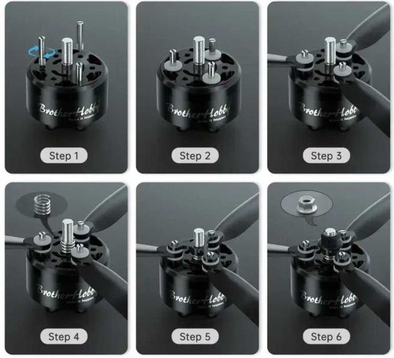 Двигун для дрона Brotherhobby V5 3515 370kv