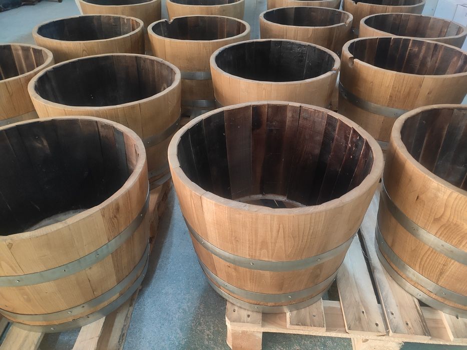 Vasos de madeira / Celhas de madeira