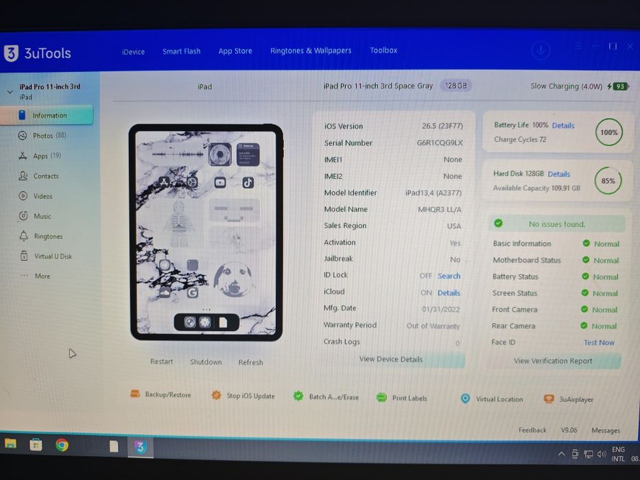 Ipad 11 pro 2021 m1