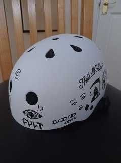 Шолом котелок. Новий. Білий
