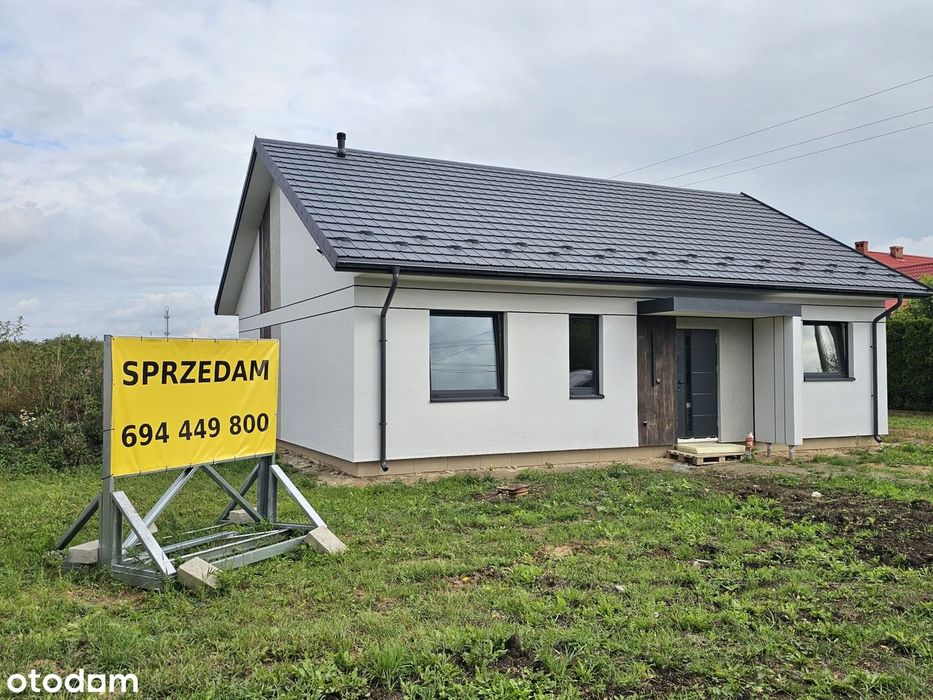 NOWOCZESNY DOM - 91 m² energooszczędnego komfortu bez zbędnych metrów.