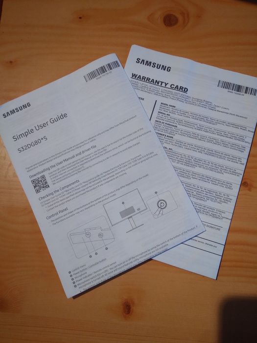 Monitor SAMSUNG Odyssey OLED G8 S32DG80 32'' 4K