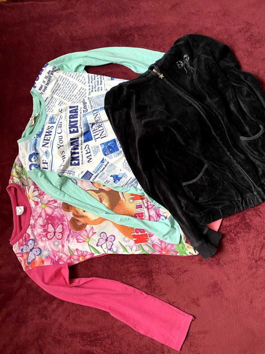 Комплект кофтинок для дівчинки, на ріст 146-152, вік 10-12