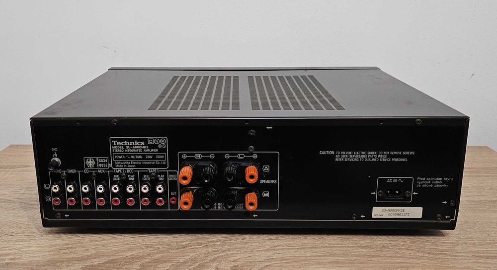 Wzmacniacz TECHNICS SU-A800mk2