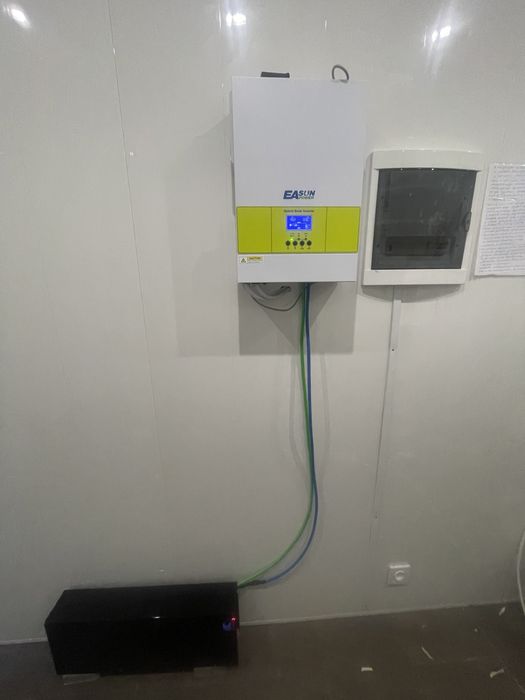 Комплект резервного живлення 5кВт МОНТАЖ Deye Easun Solis LiFEPO4
