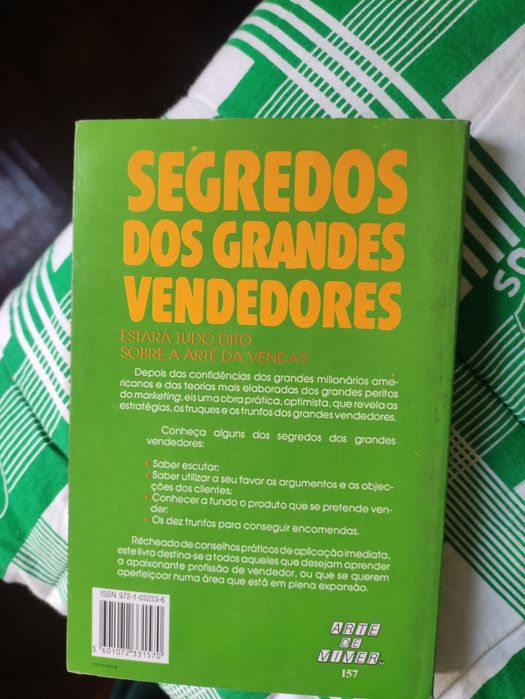 Livro Segredos dos Grandes Vendedores