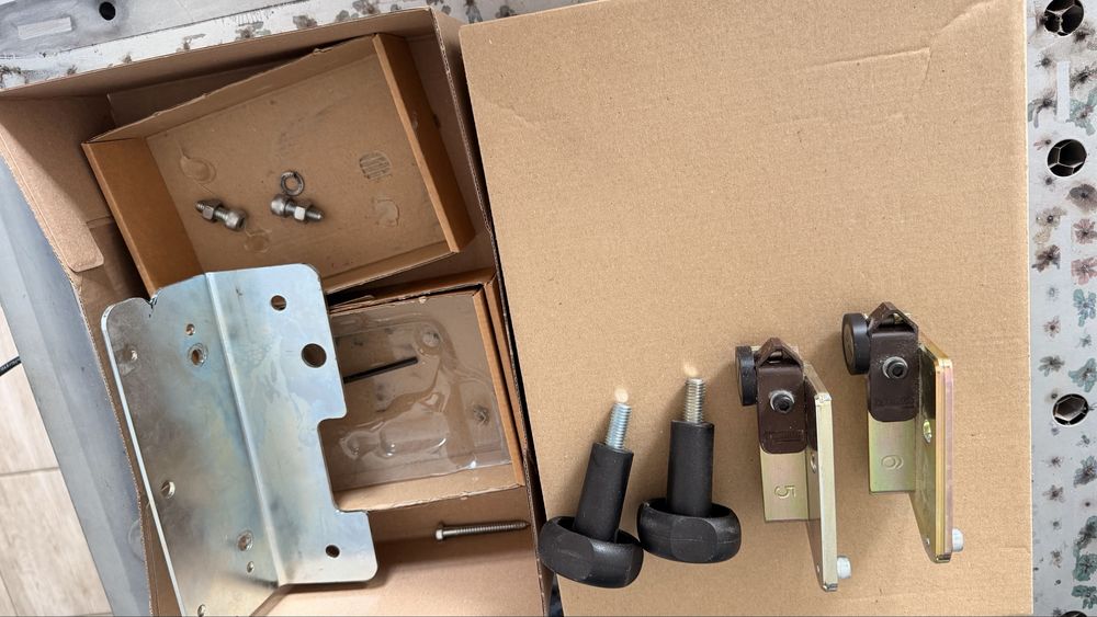 Trymer pionowy Keencut Steeltrak 165 dibond pcv szkło