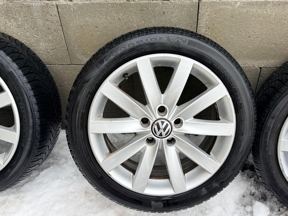 Alufelgi 5x112 vw touran 17