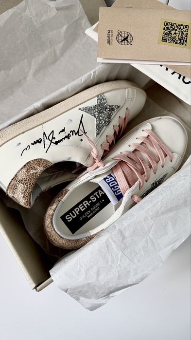 Жіночі кеди Golden Goose Deluxe Brand GGDB шкіра 36–41 в наявності