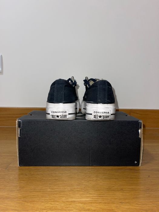 Converse Allstar Plataforma Pretos