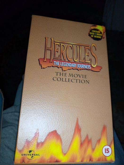 Видеокассеты Геркулес бокс 5шт,оригинал,на английском