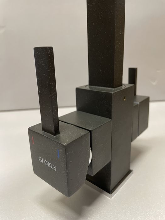 Змішувач для кухні під фільтр осмос на три воды кран на мийку Globus