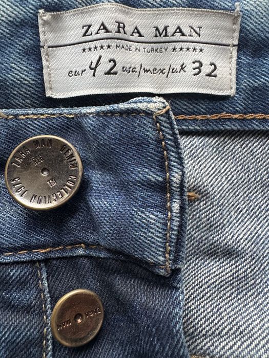 ZARA MAN Шорти чоловічі джинсові