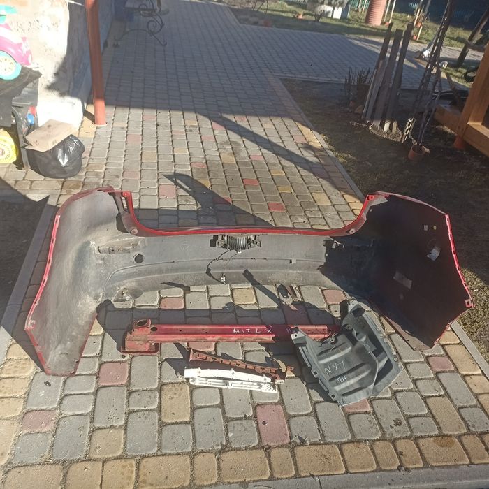 Задній бампер мітсубісі ланцер хетчбек 10 Х