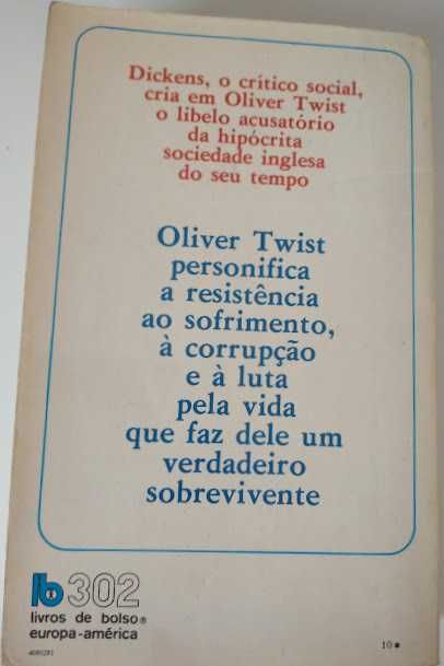 Livro Oliver Twist de Charles Dickens