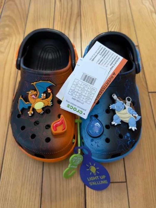 Crocs Pokémon Versus, rozmiar 38–39, model wielokolorowy