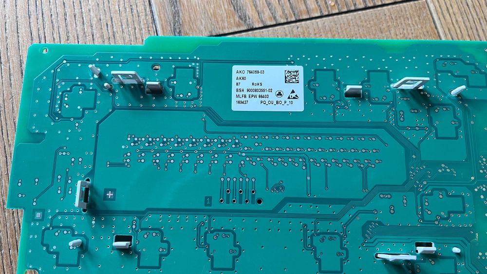 Moduł Sterowania pralką - Bosch/Siemens VarioPerfect i inne