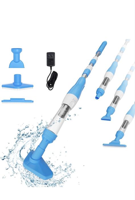 Bezprzewodowy odkurzacz basenowy z akumulatorem PoolyPoly 3 w 1