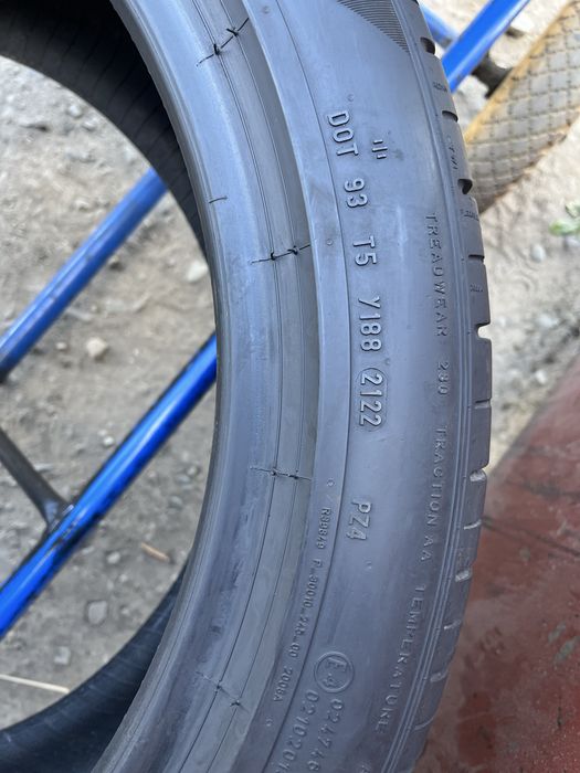 275/40/20 R20 Pirelli P Zero PZ4 літо 2 шт ціна за 1 шт