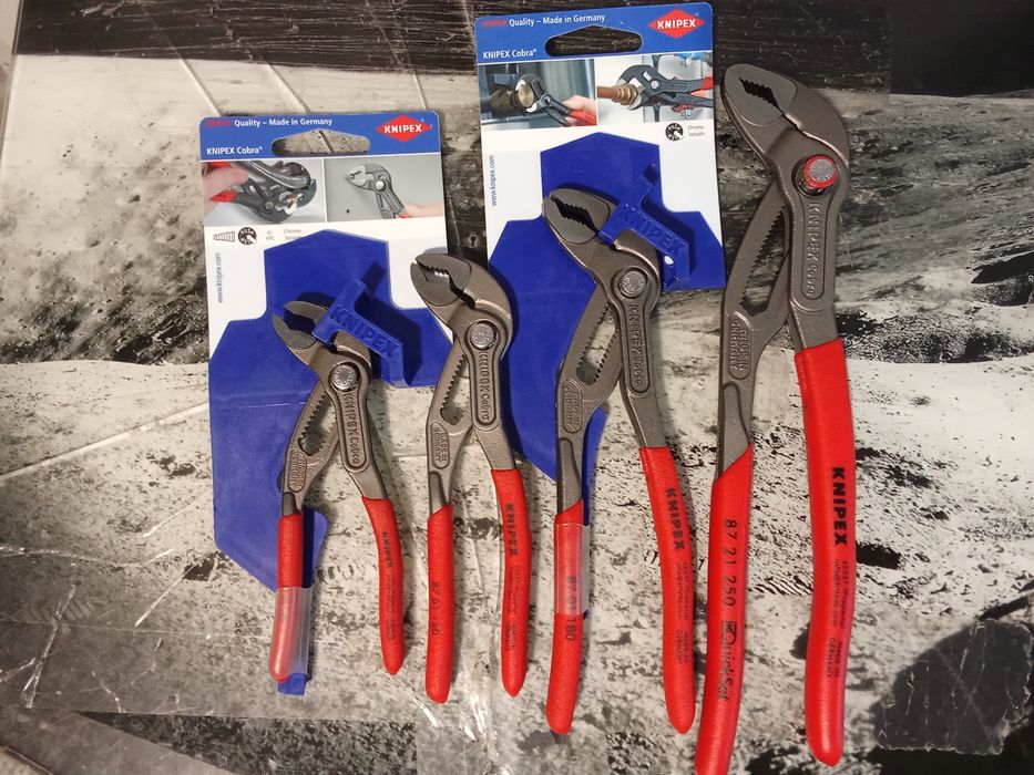 Knipex cobra zestaw 4sztuk nowe oryginał