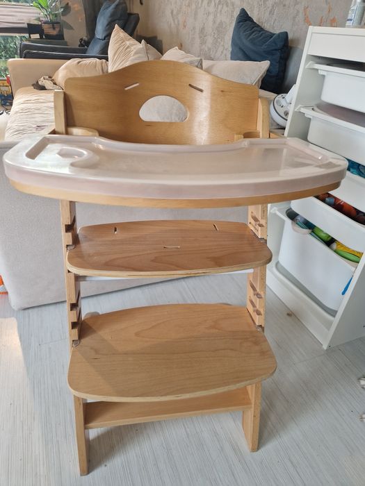 Krzesełko Do Karmienia Childhome drewniane
