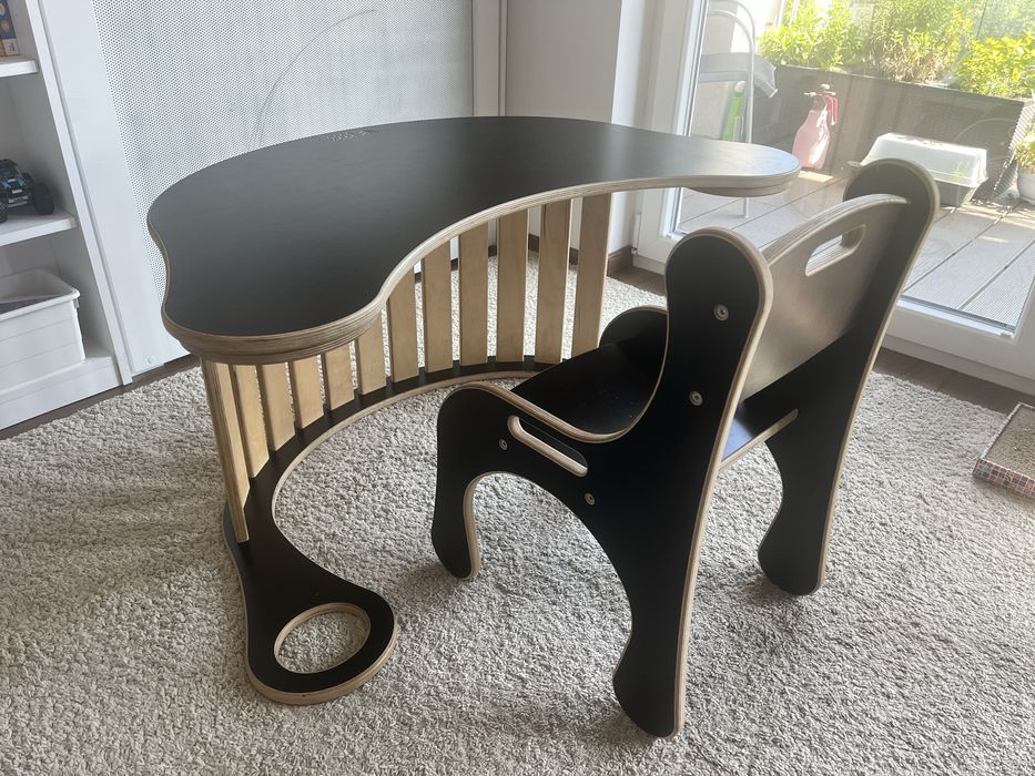 Zestaw Good Wood: Bujak + krzesełko + Drabinka + Blat