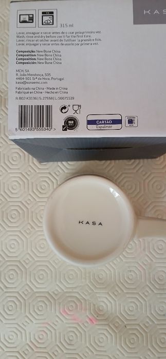 Caneca Kasa, nova