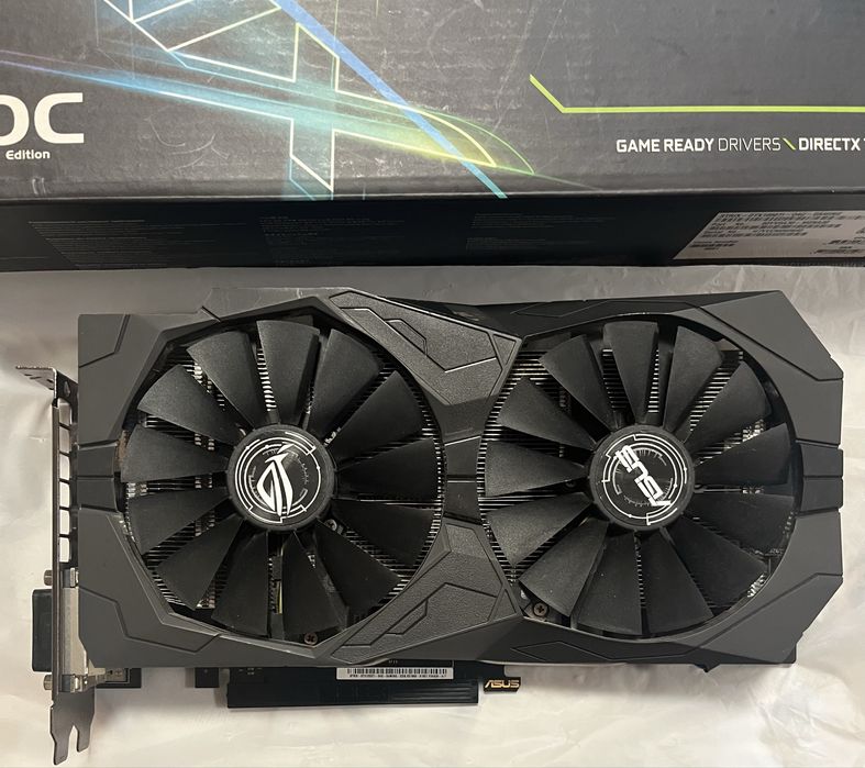 Відеокарта GeForce GTX 1050 Ti від Asus Rog Strix