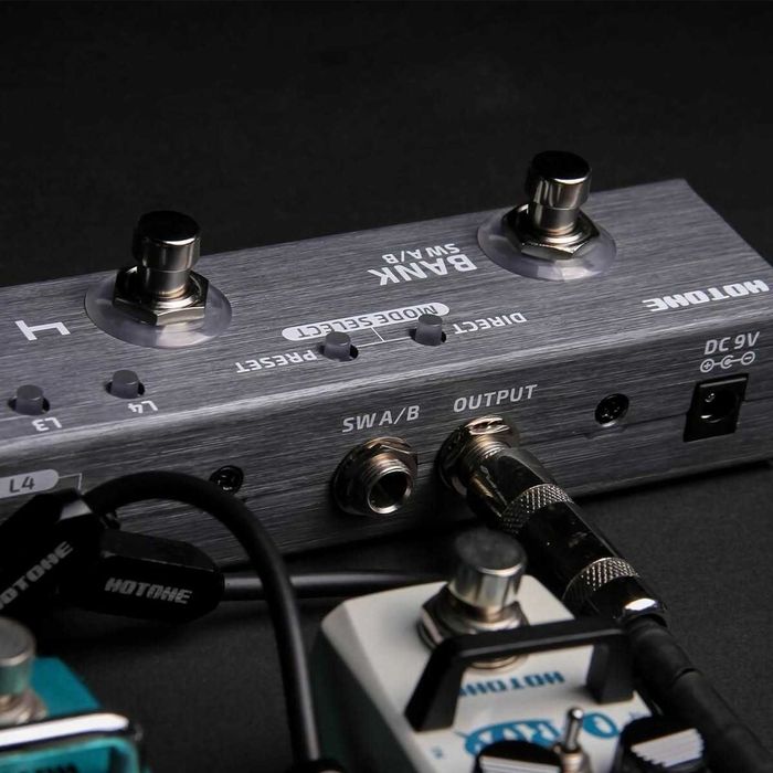 Hotone Patch Kommander – Loop Switcher de Pedais Guitarra Programável (Como Novo)