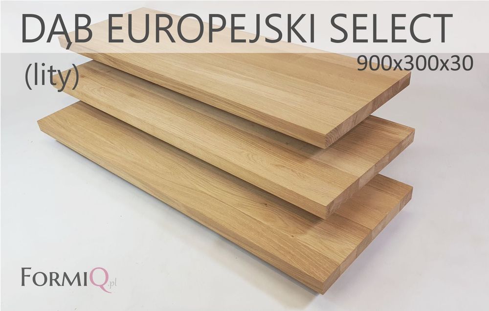 Stopnie dębowe / trepy dąb europejski select lite 900x300x30