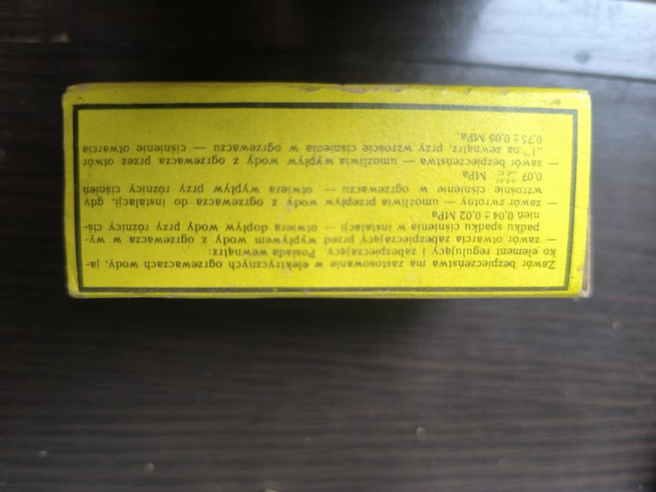 Zawór bezpieczeństwa ZB60