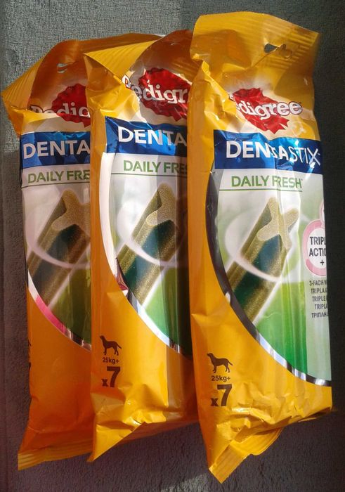 Pedigree Dentastix Daily Fresh Gryzak dla dużych psów pow. 25kg 3 opak