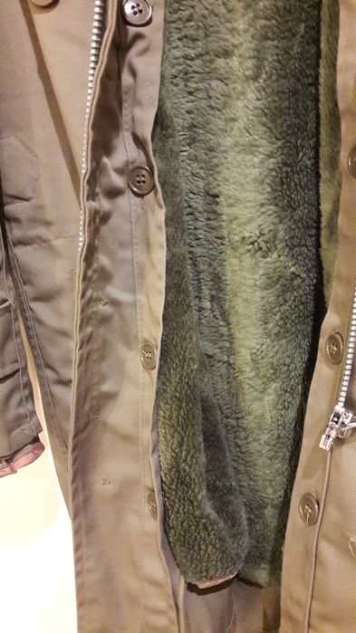 Kurtka zielona typu parka