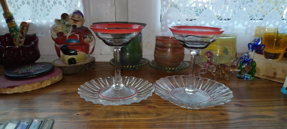 Dawne kieliszki ok 1900r