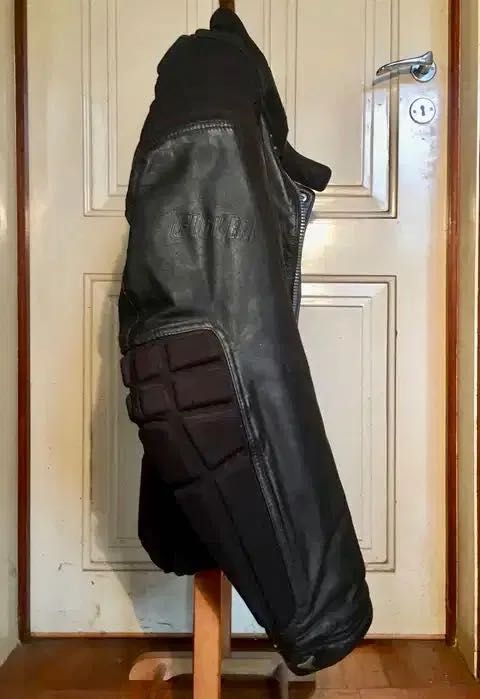 CLOVER MOTORCYCLE - casaco de couro - M - muito bom estado