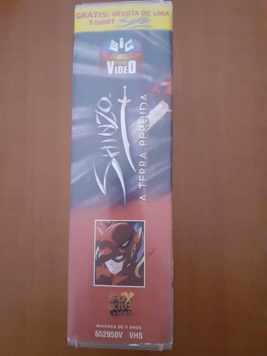 VHS: "Shinzo, Terra Perdida" (RARO)