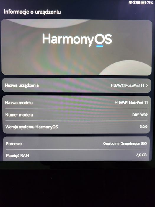 Tablet Huawei MatePad11