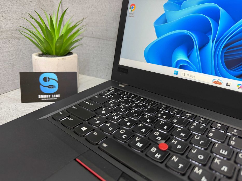 Стильний ноутбук Lenovo T480/i5-8250u/8 ddr4/14” FullHD ips/250gb ssd