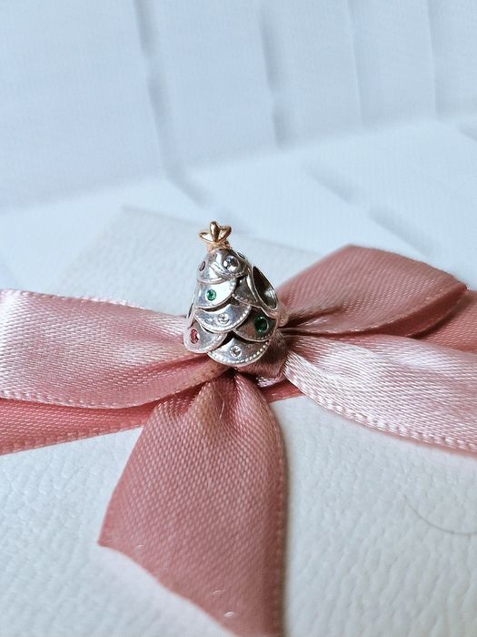 Contas da Pandora Yin Yang Árvore de  Natal Urso Abelha Trevo