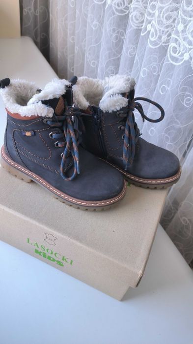 Черевики замшеві, 27 р (17см)