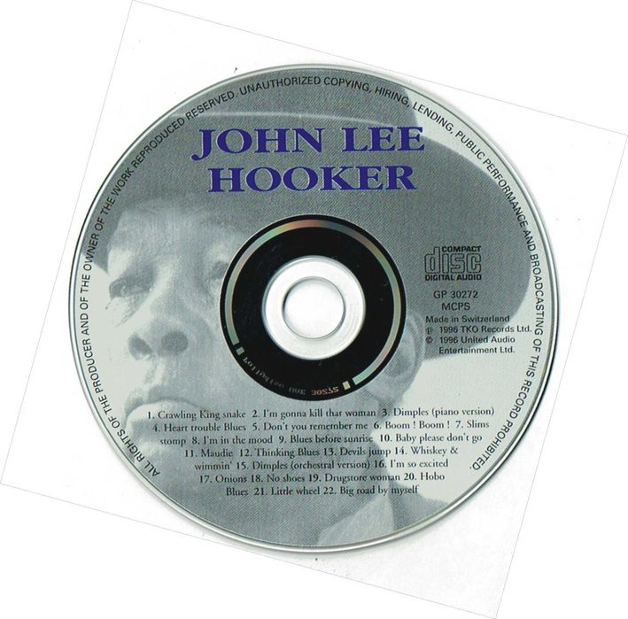 John Lee Hooker - - CD