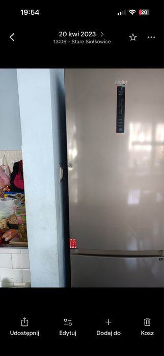 Lodówka Haier 2 latka