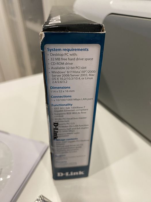 Placa Gigabit D-Link PCI