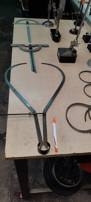 Graminhos, compassos de várias medidas