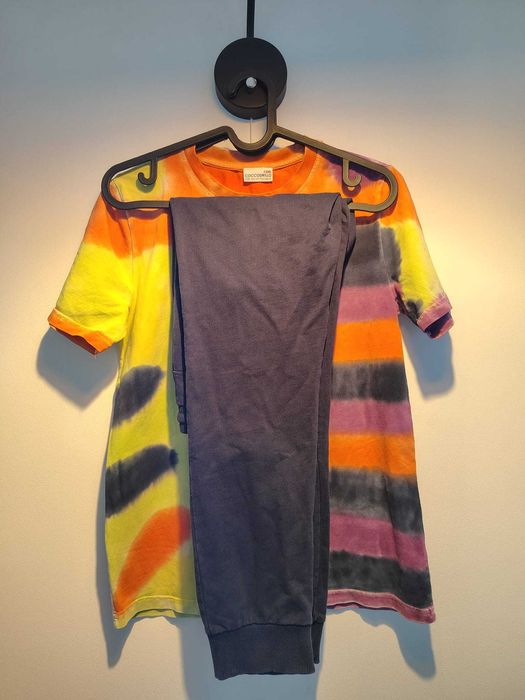 Spodnie dresowe i T-shirt rozm.158 (Coccodrillo)