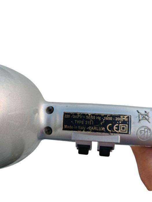Secador de Cabelo Profissional Parlux 3500 Ionic & Ceramic – Prata