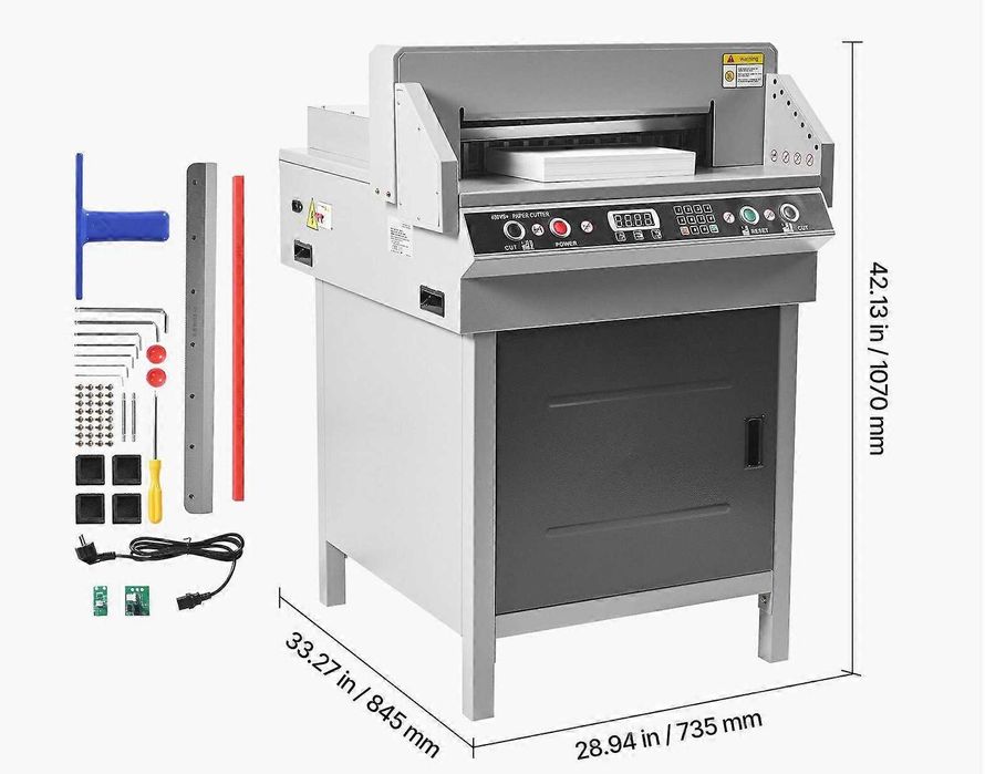 Guilhotina Elétrica de Papel  **NOVA**